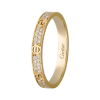 Кольцо Cartier Love Small Model Yellow Gold Diamonds B4218000 (36875) №6