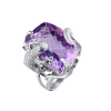 Кольцо RalfDiamonds White Gold & Amethyst 36.5 ct & Diamonds RDR (38013) №5