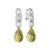 Серьги Antonini Gioielli Peridot & Diamonds White Gold (42617) №2