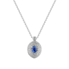 Комплект Gianni Lazzaro Diamonds & Sapphire White Gold (38075) №8
