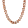 Колье Jewerest Armor Weaving 21.24 ct F/VS2 Round Diamonds Rose Gold (37536) №3