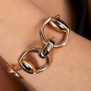 Браслет Gucci Horsebit Rose Gold (37263) №6