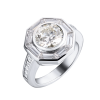 Кольцо  с бриллиантом 2,23 ct L/SI2 МГУ (37515) №5