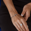 Браслет Tiffany & Co T Wire White Gold & Diamonds 60010748 (16547) №6