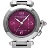Часы Cartier Pasha Purple Dial Ladies Watch 2324/W3108299 (42177) №2