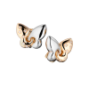 Серьги Bvlgari Farfalle Butterfly Gold and Diamond Earrings (36209) №2