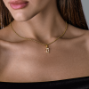 Кулон Cartier Double C diamonds in Yellow Gold (42720) №5