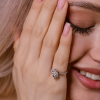 Кольцо ЭПЛ Якутские Бриллианты 1,10 ct J/SI2 Marquise Diamond & White Gold (38278) №6