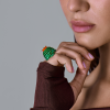 Кольцо Cartier Cactus de Emerald Beads, 1 Diamond H4323300 (42181) №11