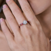 Кольцо  Diamonds & White Gold (40541) №5