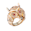 Кольцо Como Milano Owl Rose Gold & Diamonds (42666) №2