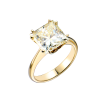 Кольцо  6,05 сt M/SI1 Princess Cut Diamond МГУ (42912) №3