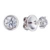 Пусеты GRAFF 0,71 G/VVS2 - 0.71 G/VVS2 Platinum & White Gold Diamond Stud GE13342 (38047) №3