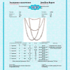 Колье  Tennis Necklace 74,50 ct Round Cut Diamonds & White Gold (42082) №6
