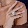 Кольцо Chanel Matelasse Bague Baroque Whte Gold (40219) №6
