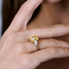 Кольцо GIA 7,01 ct Natural Fancy Light Yellow/VS1 Radiant Cut Diamond (40477) №8