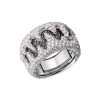 Кольцо Palmiero Jewellery Design 4,20 ct Black & White Round Cut Diamonds (43417) №3