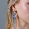 Серьги Carrera y Carrera Sierpes Maxi White Gold & Chalcedony & Diamonds DA13603 (40634) №6