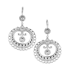 Серьги Jewels&Co Vintage Style White Gold Diamonds (36708) №4