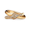 Кольцо Tiffany & Co Knot Double Row in Yellow Gold with Diamonds 69346626 (37941) №6