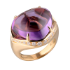 Кольцо Bvlgari Sassi Large Amethyst Diamond (36299) №6