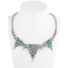 Колье  Natural Emeralds 3.20 ct & Diamonds 11.0 ct & White Gold (40735) №2