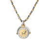 Подвеска Bvlgari Taurus Zodiac Coin Yellow Gold and Steel (42489) №2