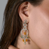 Серьги RalfDiamonds Diamond & Citrine & White Gold (41685) №4