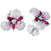 Ювелирное украшение  Stefan Hafner Springtime Sapphire and Diamond Flower Earrings STFHR20011 (4564) №2