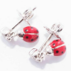Серьги Aaron Basha Diamond Flower Ladybugs (3926) №6