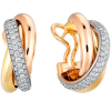 Серьги Cartier Trinity de Earrings B8031900 (4211) №2