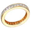 Кольцо Cartier Yellow Gold Diamond Wedding Band (4233) №2