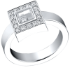 Ювелирное украшение  Chopard Happy Diamond Square Ring 822896-1001 (4295) №2