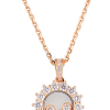 Подвеска Chopard Happy Diamonds Pendant With 3 Floating Diamonds 799515-5001 (4373) №2