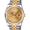 Часы Rolex Datejust 36 mm Golden Diamond Dial Steel and Yellow Gold 116233 (8002) №3