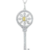 Ювелирное украшение  Tiffany Keys round Kaleidoscope Key Pendant (7943) №3