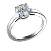 Кольцо Bvlgari Griffe Solitaire 1,11 ct D/VVS1 Ring AN201215 (9325) №2