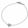 Браслет Tiffany & Co Heart Bracelet Platinum (9896) №2