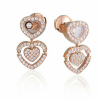 Серьги Chopard Happy Amore Hearts Earrings 837219-5002 (9506) №2