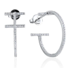 Ювелирное украшение  Tiffany & Co T Wire Medium Earrings T Wire (9849) №2