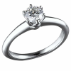 Ювелирное украшение  Tiffany & Co 0,45 ct Platinum Ring (10191) №2