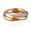 Ювелирное украшение  Cartier Trinity de Cartier Small Model Ring B4086000 (10381) №2