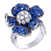 Ювелирное украшение  De Grisogono Fleurs Multi-diamond Ring and Pendant (10313) №6