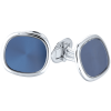 Ювелирное украшение  Patek Philippe Ellipse White Gold & Blue Cufflinks (9725) №2