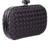 Клатч Bottega Veneta Nero Satin Knot (9491) №5