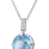 Ювелирное украшение  Bvlgari Parentesi Blue Topaz Pendant (10792) №2