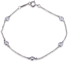 Ювелирное украшение  Tiffany & Co Elsa Peretti Diamonds by the Yard Bracelet (10790) №2