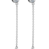 Ювелирное украшение  Tiffany & Co Elsa Peretti Diamonds by the Yard Earrings (10788) №2
