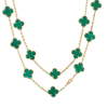 Ювелирное украшение  Van Cleef & Arpels Vintage Alhambra long necklace 20 motifs VCARL88100 (10872) №4