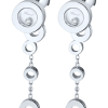 Ювелирное украшение  Chopard Happy Bubbles White Gold Drop Earrings 836982-1001 (11351) №2